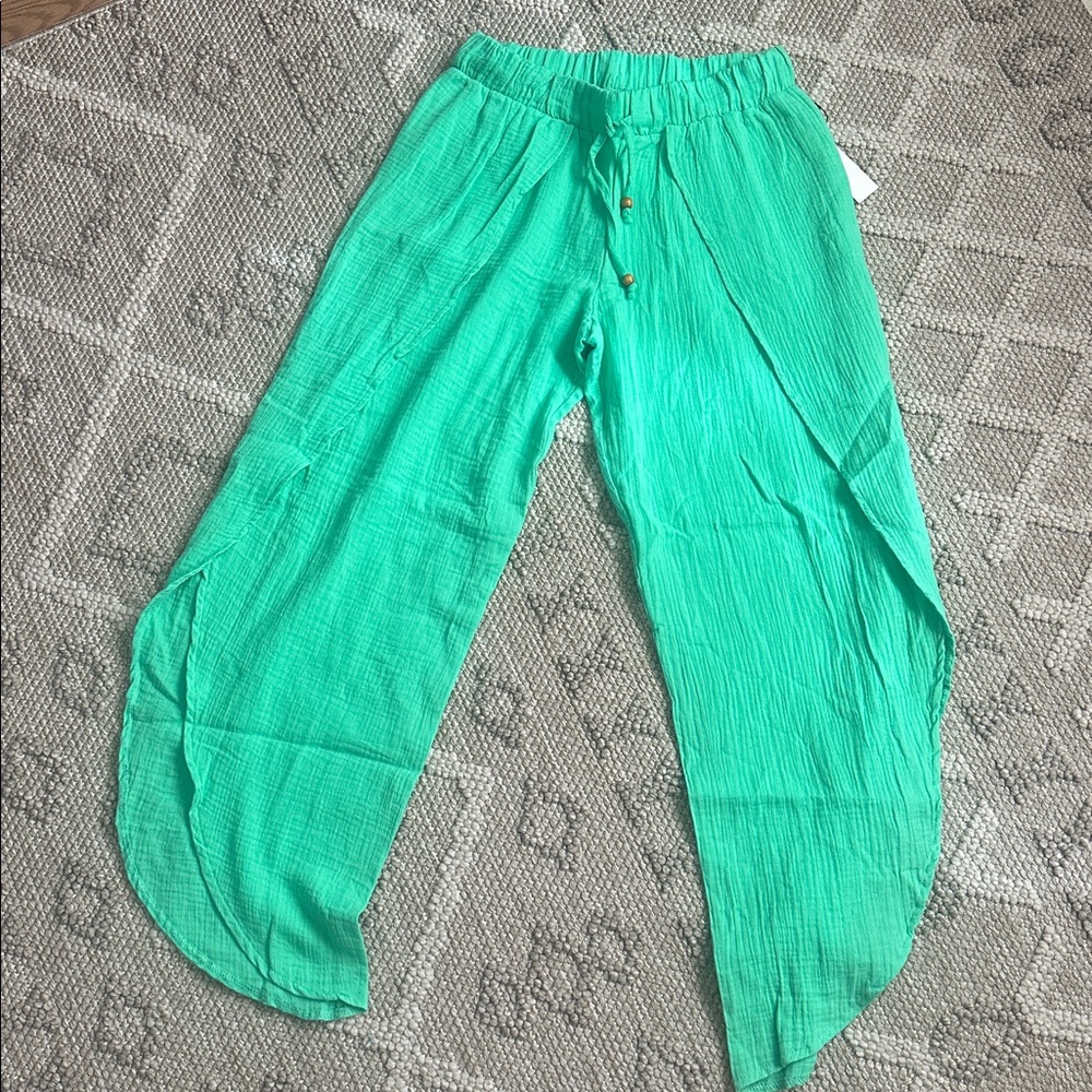 High Slit- Cover Up Pants 
Size Large
(3) pairs - 1 NWT, 2 NWOT